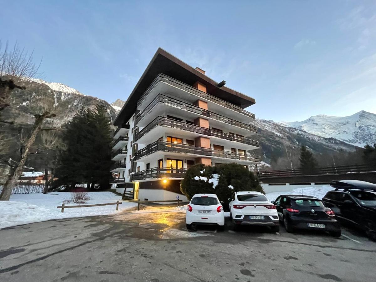 Residence Bois Du Bouchet, Appartement Vue Montagne, Calme, Parking Gratuit, Proche Centre Chamonix Bagian luar foto