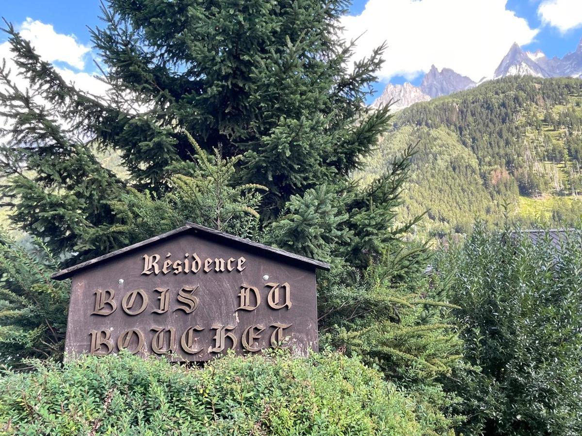 Residence Bois Du Bouchet, Appartement Vue Montagne, Calme, Parking Gratuit, Proche Centre Chamonix Bagian luar foto