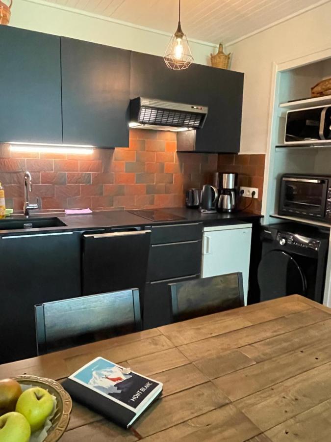 Residence Bois Du Bouchet, Appartement Vue Montagne, Calme, Parking Gratuit, Proche Centre Chamonix Bagian luar foto