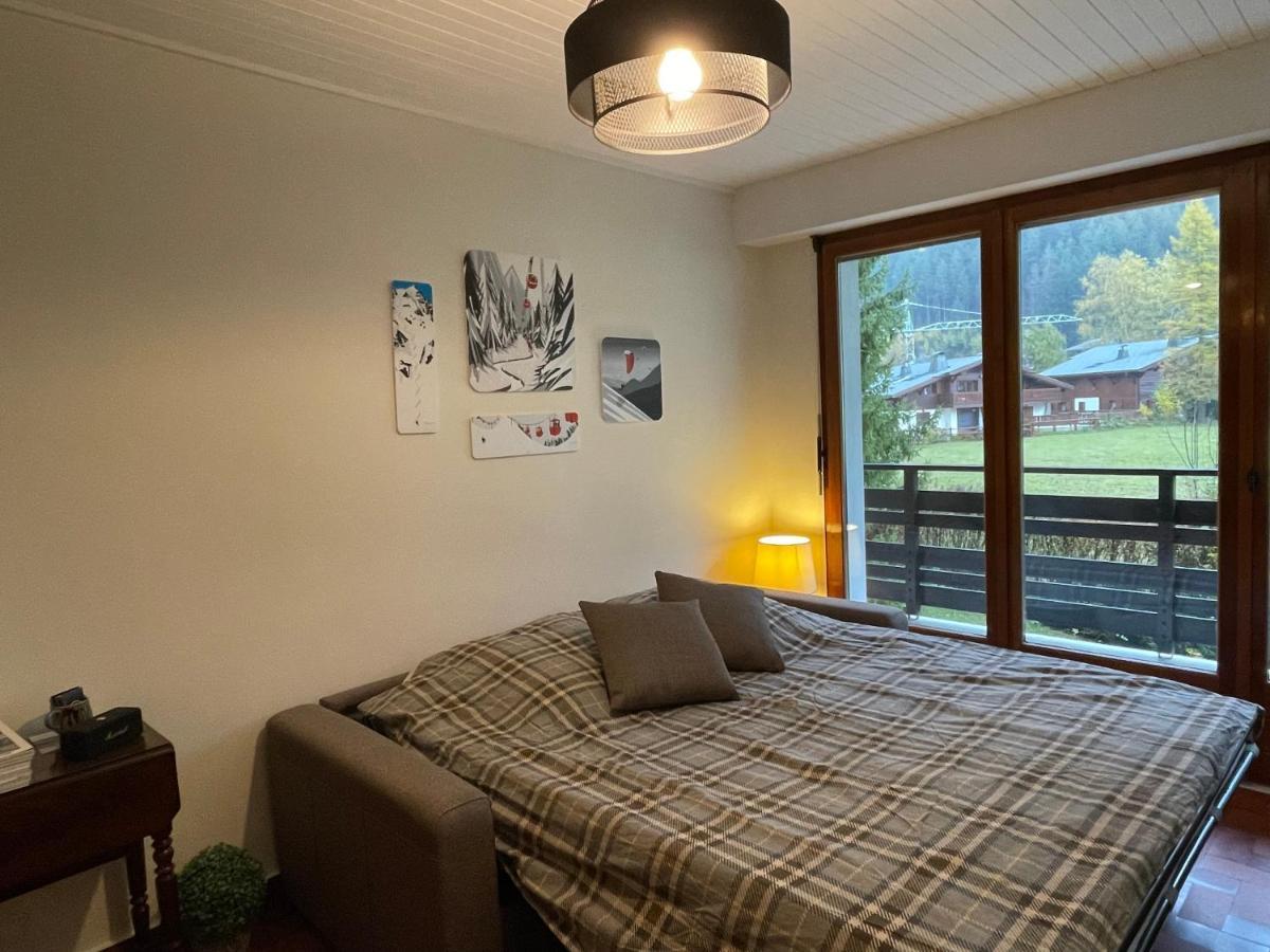 Residence Bois Du Bouchet, Appartement Vue Montagne, Calme, Parking Gratuit, Proche Centre Chamonix Bagian luar foto