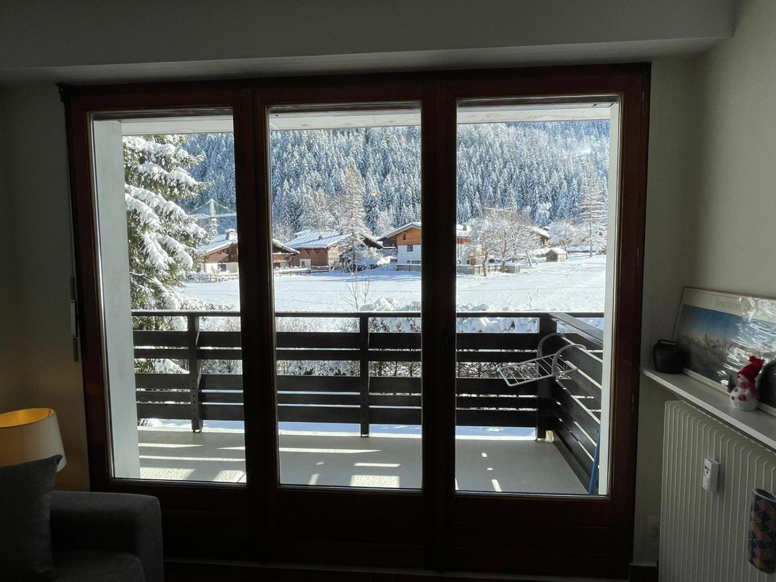 Residence Bois Du Bouchet, Appartement Vue Montagne, Calme, Parking Gratuit, Proche Centre Chamonix Bagian luar foto