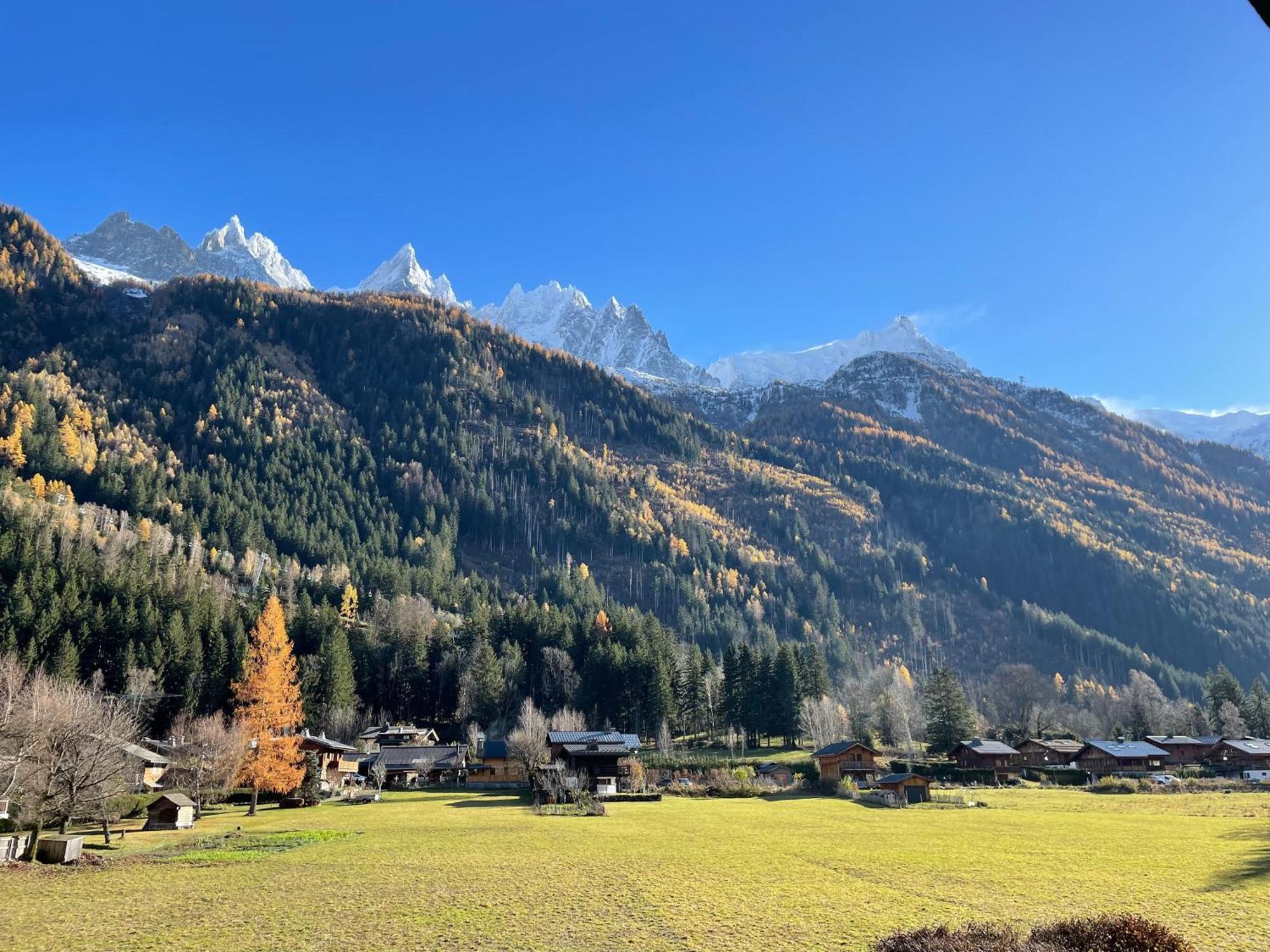 Residence Bois Du Bouchet, Appartement Vue Montagne, Calme, Parking Gratuit, Proche Centre Chamonix Bagian luar foto